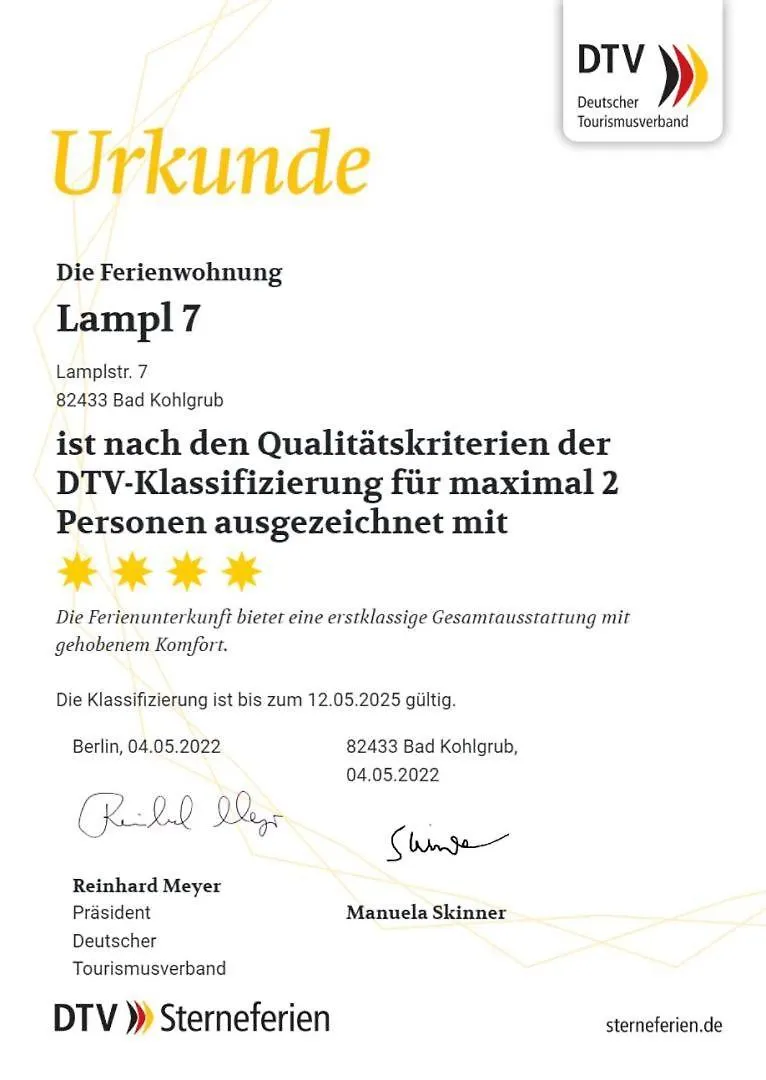 Ferienwohnung Lampl 7 Bad Kohlgrub Appartement